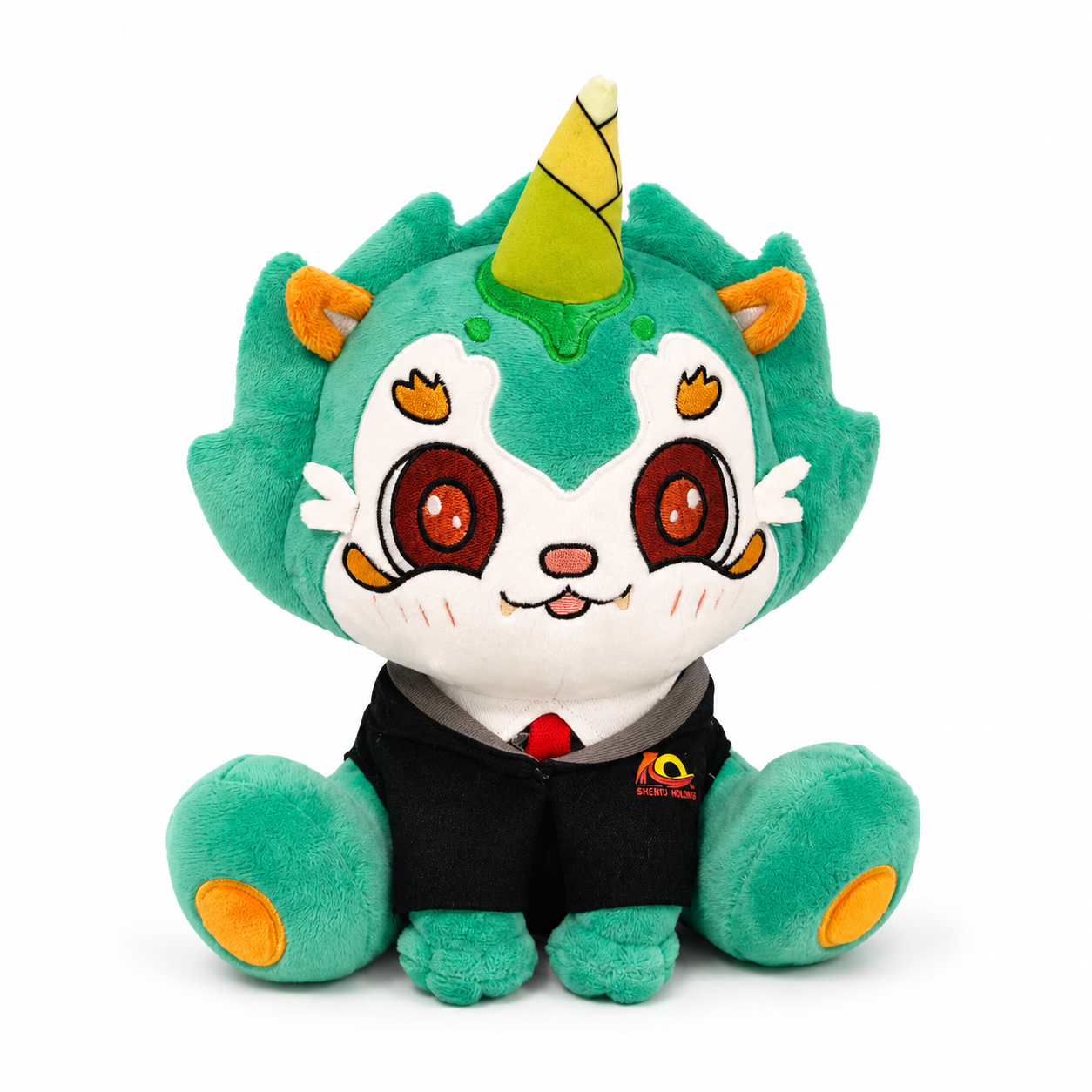 Custom mascot plush toy sample